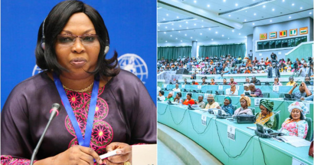 Photo of the Speaker, ECOWAS Parliament, Memounatou Ibrahima